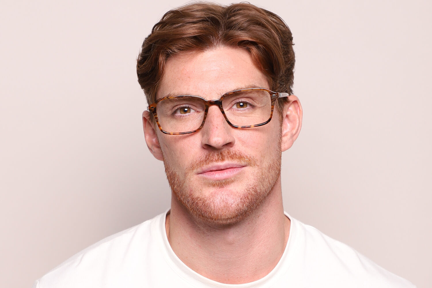 Ray-Ban RX5431 Raimond 8395 Transparent Pattern Fantasy Brown